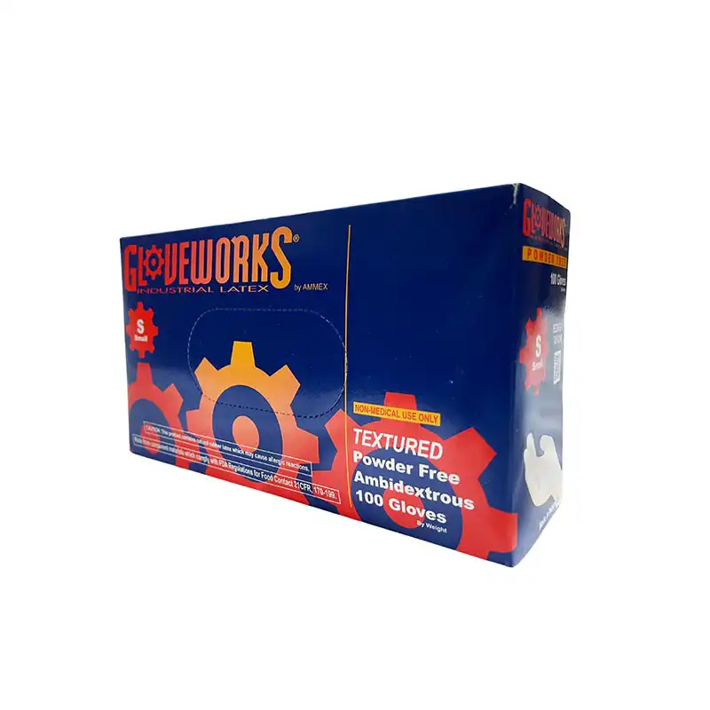 Ammex Gloveworks Industrial Latex Powder Free Atwell Dalgliesh